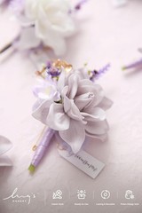 Boutonniere for Men, 6pcs Groom Groomsmen Boutonniere with Built-in Pins, Art…