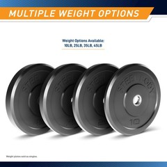 Steelbody Olympic Rubber Bumper – 10 Lb. / 25 Lb. / 35 Lb. / 45 Lb.