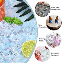 10MM Artificial Acrylic Crystal Diamond Ice Cubes – 10MM – 200PCS