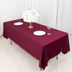 Balsa Circle 60×102 in Burgundy Premium 102″ x 60″ (Rectangular),
