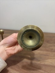 Vintage brass candle holder set of 3 home decor holiday Taiwan classic