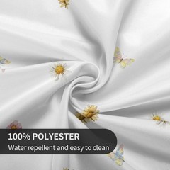 Xumuyin Easter Round Tablecloth 60 x 60 Inch Flowers 60″ (Round),
