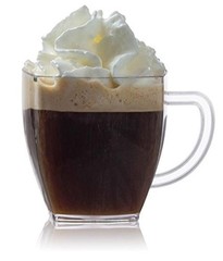 zappy Square 2 Oz Mini Coffee Espresso Cups – 24 Ct – Clear