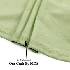100 Sage Green Spandex Stretch Chair Sashes Bow with Slider Buckle Wedding Décor