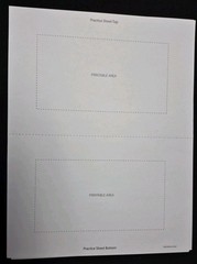 Wilton Bi-fold Programs~50 sheets~»White Simple Yet Elegant»~unused