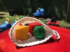 3D Printed Platonic Solids – Cube, Tetrahedron, Octahedron, Dodecahedron,