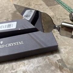 Waterford Crystal Lismore Offset Cake Server 12” Box Wedding Serving Ireland