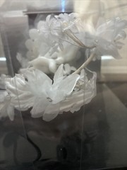 NOS Wilton Enterprises Petite Spring Song White Wedding Ornament Centerpiece