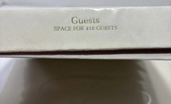 C.R Gibson Wedding/Special Occasion Guest Signing Book With Space for 418 Guests