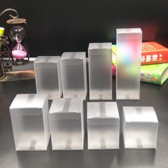 25x PVC Box Wedding Favour Gift Toy Doll Display Package Semi-Sheer Frosted Sets