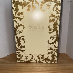 BEVERLY CLARK COLLECTION, WHITE Classic WEDDING GUEST BOOK, NEW!!! Free Shipping
