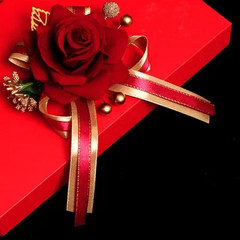 Wedding Corsage Wedding Artificial Flower Bride and Groom Corsage Wedding Suppli