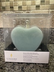 Candy Heart Kiss Me Candle- Flameless Real-Flame Romantic Battery Fresh Mint