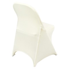 Uimoso 50PCS White Stretch Spandex Chair Covers for Events and Dining