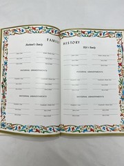 Portrait of Christ for Newlyweds Religious Wedding Guest Book Beige Gold