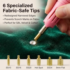 Worthofbest Hotfix Rhinestone Setter Hot Fix Applicator Tool Classic Kit 5000Pcs