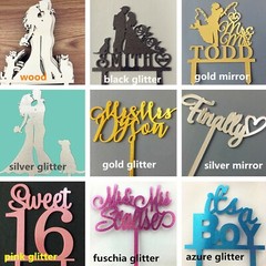Same Sex Gay Wedding Cake Topper Customized Homesexual Toppers Party Decorating