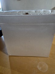 White Satin Wedding Card Box Memory Keepsake Holder Pearl Tufted Lid