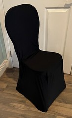 Spandex Chair Covers for Party 1 pc Universal Banquet Chair Cover Black