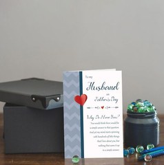 Fathers Day Card for Husband, Funny Fathers Day Card Gifts from Wife, Romanti…