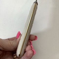 Vintage Lenox Wedding Promises Collection Porcelain & Stainless Steel Cake Knife