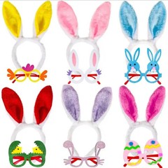 Easter Headbands and Glasses Frames for Kids Adult Photo Opportunities