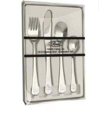 Children’s 4 Piece Stainless Steel Cutlery Set DUCK