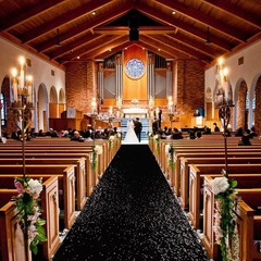 Sequin Glitter Wedding Aisle Runner Ceremony Carpet