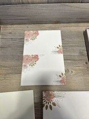 Studio His&Hers 50 Count Floral Wedding Invitations with envelopes & reply cards
