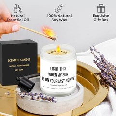 Last Nerve Candle – Funny Wedding & Bridal Shower Gift for Daughter-in-Law