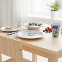 Vehicles Plate, Bowl, Beaker Set Children’s Tableware Dining Melamine