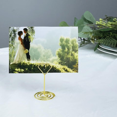 26Pcs Table Number Holders, Elegant Place Card Holders, Picture Holder for Table