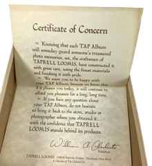 NEW VTG TAP Taprell Loomis ~Our Son’s Wedding ~ 5-1/2″ X 5-1/2″ Ring Binder USA