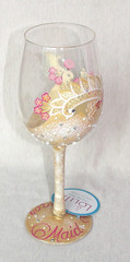LOLITA MAID OF HONOR WINE GLASS 15 oz. – NEW