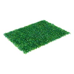 12pcs 24×16″ Artificial Boxwood Mat Wall Hedge Decor Privacy Fence Panel Grass