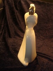 PORCELAIN WEDDING CAKE TOPPER ~ 8.25” ~Most Elegant ~ Excellent Condition ~