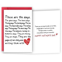 Fathers Day Card Gifts from Wife, Happy Father’s Day Card Gifts for Husband, …