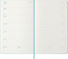 Moleskine Classic 18 Month 2025-2026 Weekly Planner, Hard Cover, Large (5″ x …