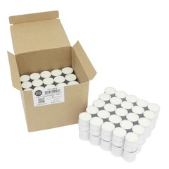 Stonebriar Bulk 50-Pk Unscented Smokeless 8-Hour Long-Burning Tealight Candles