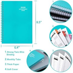 2026 Appointment Book/Planner – Weekly Appointment Book/Planner 2026, January