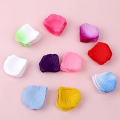 Hariendny 1000 pcs Artificial Rose Petals Fake Petal Flower Decoration for
