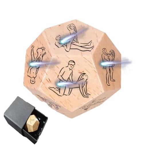 Couples Stocking Stuffer Sex Dice for Him Her, Date Night Dice LOVE DICE