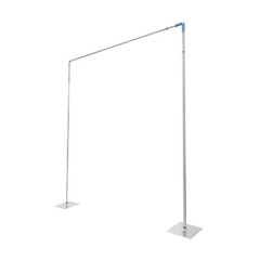 Professional Backdrop Stand Pipe Kit Heavy Duty Background Pipe Free Standing