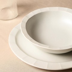 Stone Lain Oasis Stoneware Plate Dish Set 4-Piece Dinner Plates – Ceramic