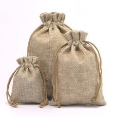 10/20/30pcs Wedding Imitation Hemp Favour Gift Bags Jewelry Drawstring Pouch