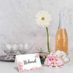 Blank Fill In Tea Party Table Place Cards Wedding Shower Birthday Decor 25 PCS