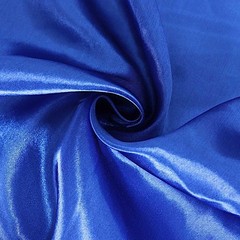 Balsa Circle Royal Blue Satin Round Tablecloth 132 132″ (Round),