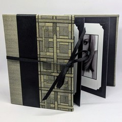 Molly West Handbound Photo Album Wedding Abstract Design