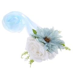 Chair Back Decoration Simulation Flowers Curtain Hold for Curtains