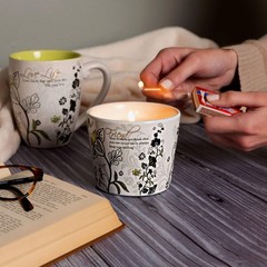 Pavilion Gift – 8 Oz Soy Wax Candle 100 Lead-Free Cotton In
